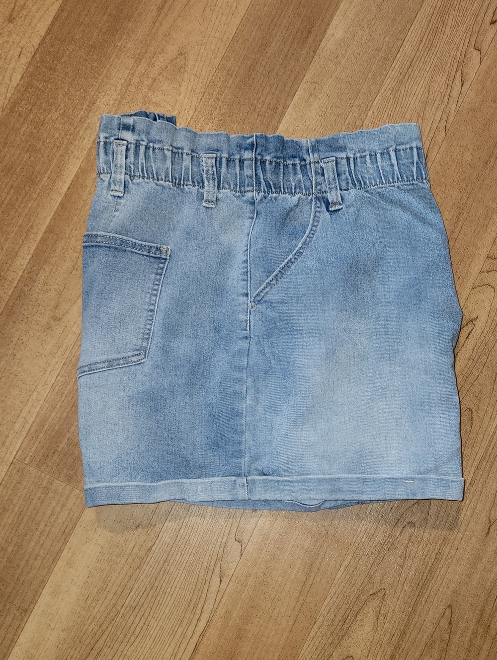 No Boundaries Light Blue Denim Shorts